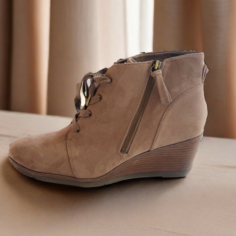 Dr scholls women wedge zip detail ankle boot ❤️ - Picture 2 of 9